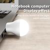 Fonken Portable USB Light Plug Book Light LED Lamp USB Book Lamp LED Eye Protection Light Mini Night Light