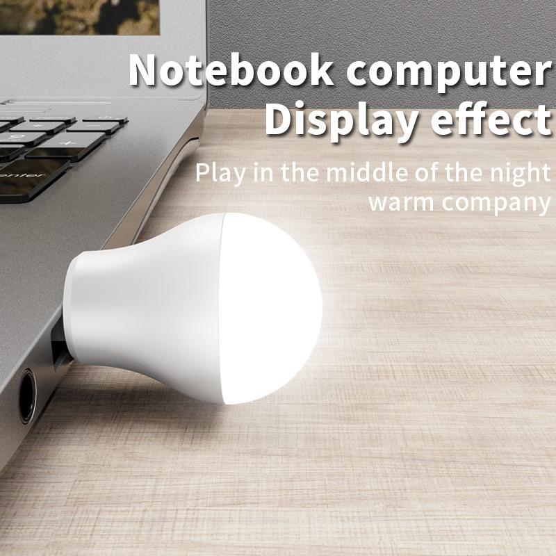 Fonken Portable USB Light Plug Book Light LED Lamp USB Book Lamp LED Eye Protection Light Mini Night Light