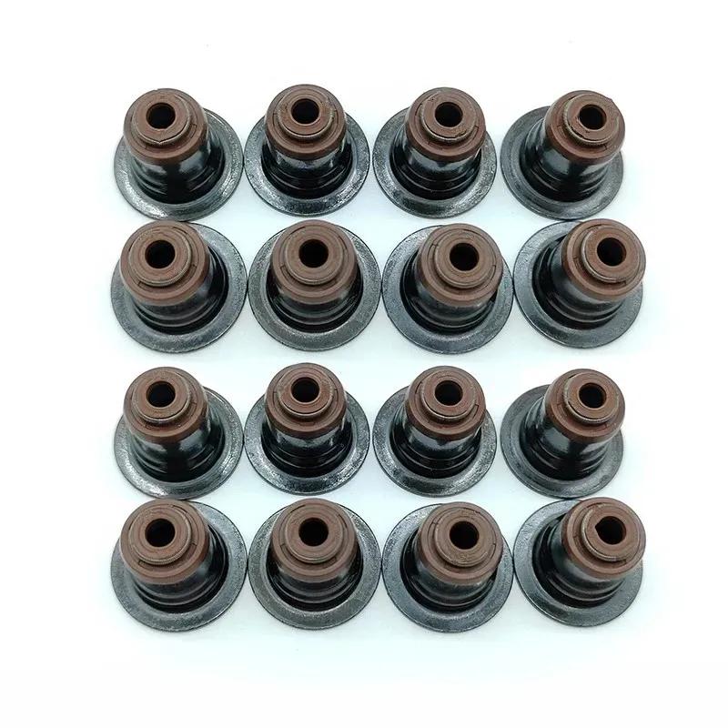 222242G000 22224-2G000 16PCS Valve Stem Oil Seal Fit for Hyundai Elantra Sonata Veloster for Kia Seltos Sportage Optima