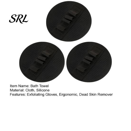 Manual Body Massager for Shower Exfoliating Gloves with Wrist Strap, Quick-Dry Bath Exfoliator, Smooth Skin Daily Routine Care Scrubber Gentle