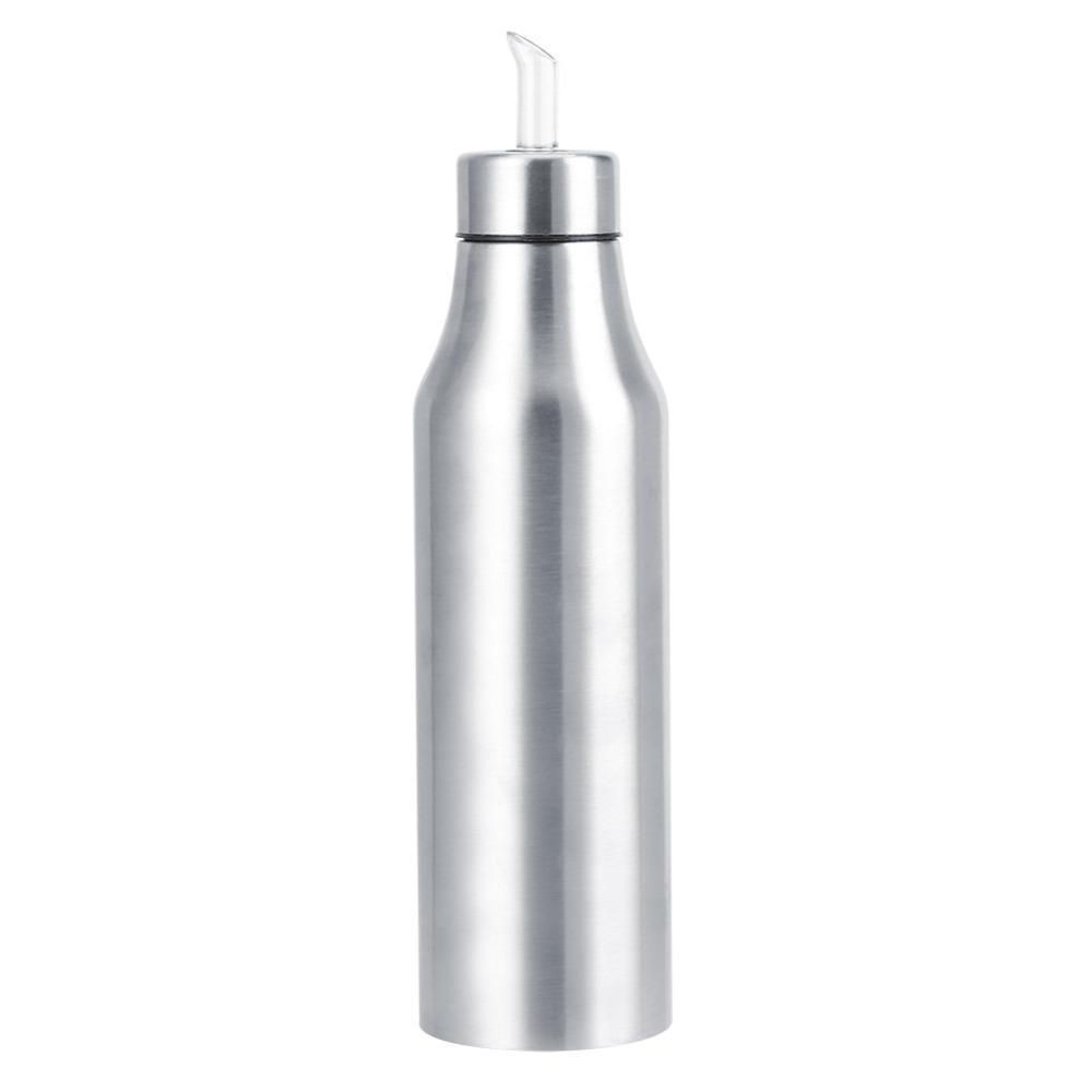 304 Stainless Steel Oil Dispenser Bottle 1000ml Capacity Oil Dispenser Pot For Kitchen