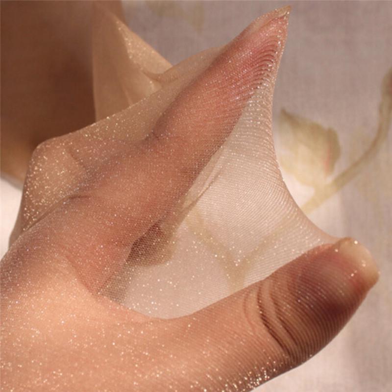 Блестящие блестящие тонкие бесшовные колготки, женские нейлоновые сексуальные колготки, чулки