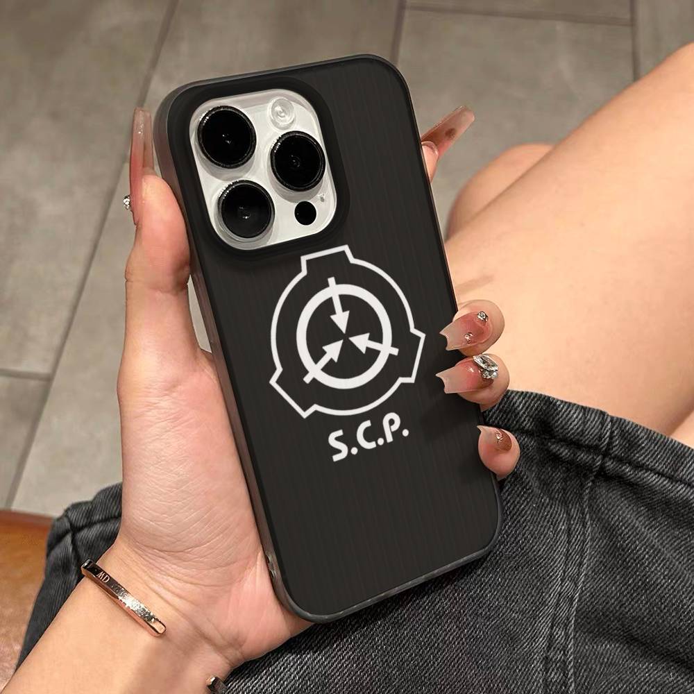 Классическая Популярная Scp F-Foundation Для IPhone 17 16 15 14 13 12 11 Pro Max Plus Pro Прозрачный Чехол для Телефона Нескользящий Корпус
