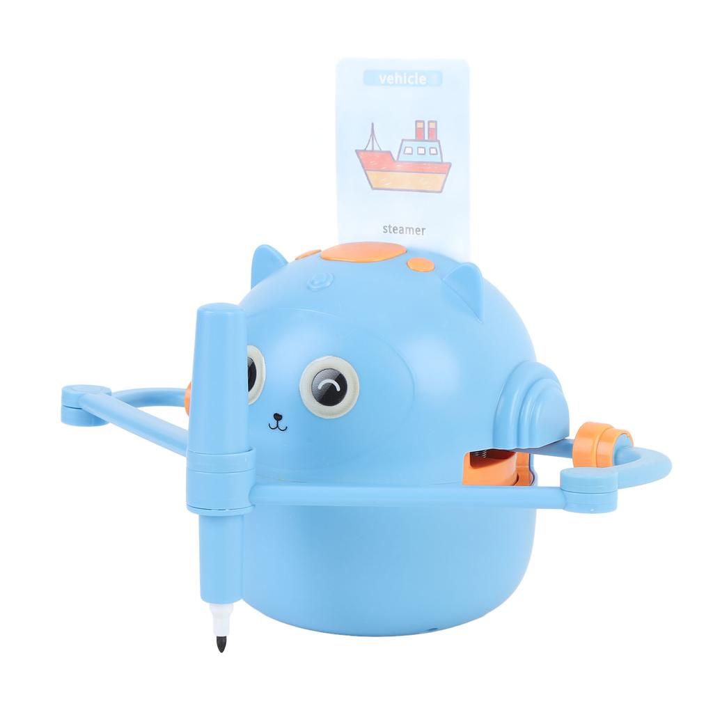 Smart Drawing Robot for Kids, Educational Interactive Painting Lrning Robot Toy, with Two Pens, 100 Lrning Word Cards, for Kids 5 6 7 8 9
