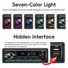 Hippcron Car Radio Audio 1 Din Bluetooth Stereo Hands-Free Calling MP3 Player FM Receiver With AUX/USB/TF Card In Dash Kit