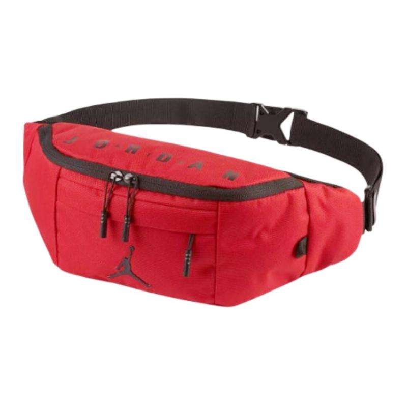 Jordan Полиэстеровая сумка через плечо, поясная сумка обычного размера, унисекс, красная Jordan HA5050-678