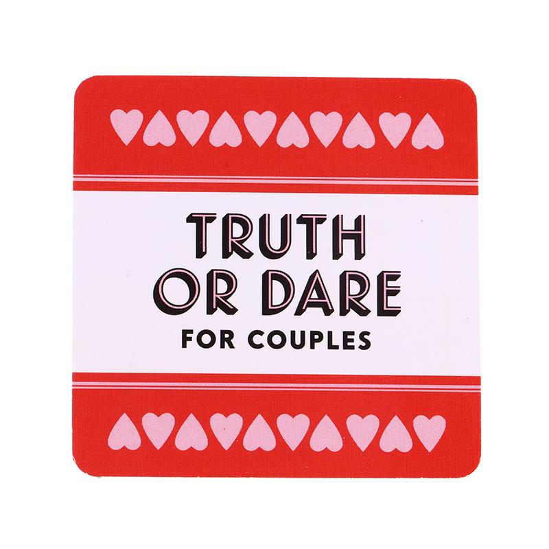 Mini Small Size Truth Or Dare For Couples Cards Games Lovers Board Game Supply
