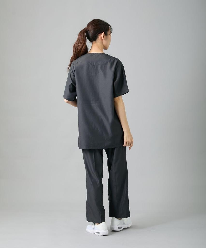 Скрабы Nissen, Унисекс, Взрослые, Оригинальная ткань Nursereine, Хлопок Koana Easy Scrub 102 (Anti-Static), Темно-синий, Размер S