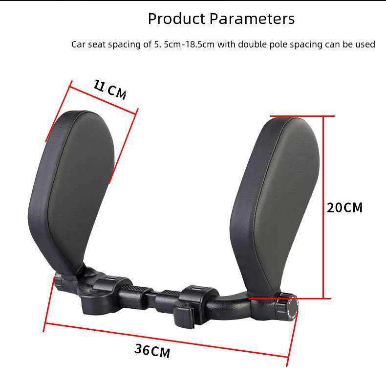 Подушка-подголовник для путешествий в автомобиле для сна на боку и поддержки шеи