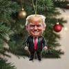 6 шт. Рождественские украшения, мультяшный персонаж, подвеска с шнурком, легко повесить, подвеска на рождественскую елку, зеркало заднего вида, декор