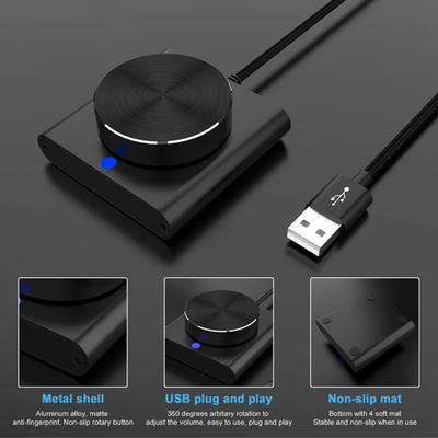 USB Контроллер громкости Без потерь ПК Ноутбук Динамик Контроллер громкости Ручка Регулятор Цифровое управление