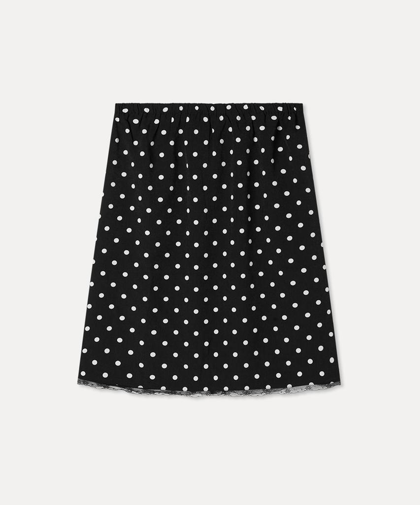 MIXXO Точечная атласная юбка миди_Miwwhg70Ss