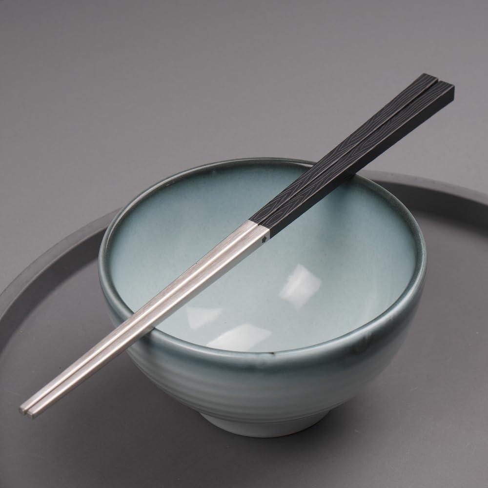 LAYANA Серия Hashiga Черная Нержавеющая сталь SUS316 Квадратная Роскошная Идеально подходит для торжеств и Набор палочек для еды Сделано на Тайване Палочки для еды, Форма, Подарок,