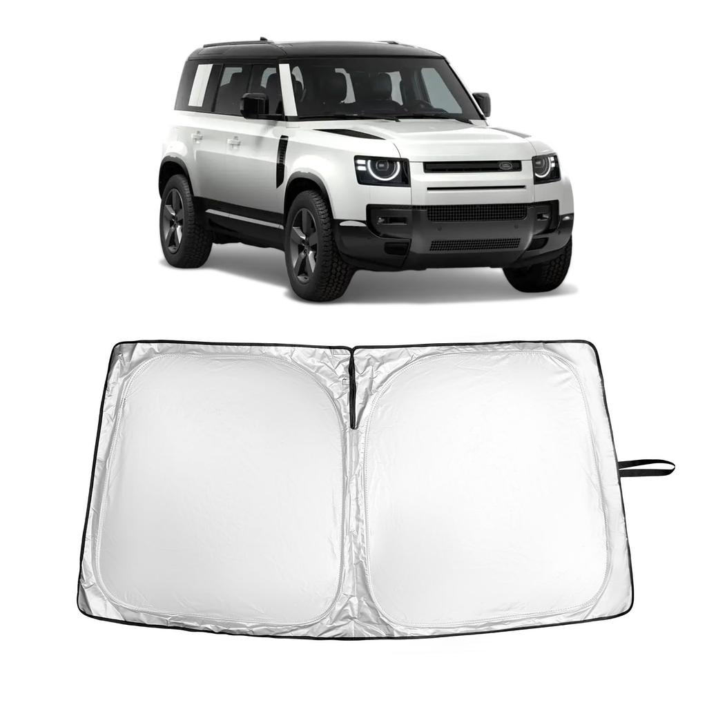 Козырек Coleya для Land Rover Defender L663 90/110/130 2020~ - Окно с высокой плотностью, Защита от УФ-излучения, Предотвращение теплового удара, Защита от высоких температур