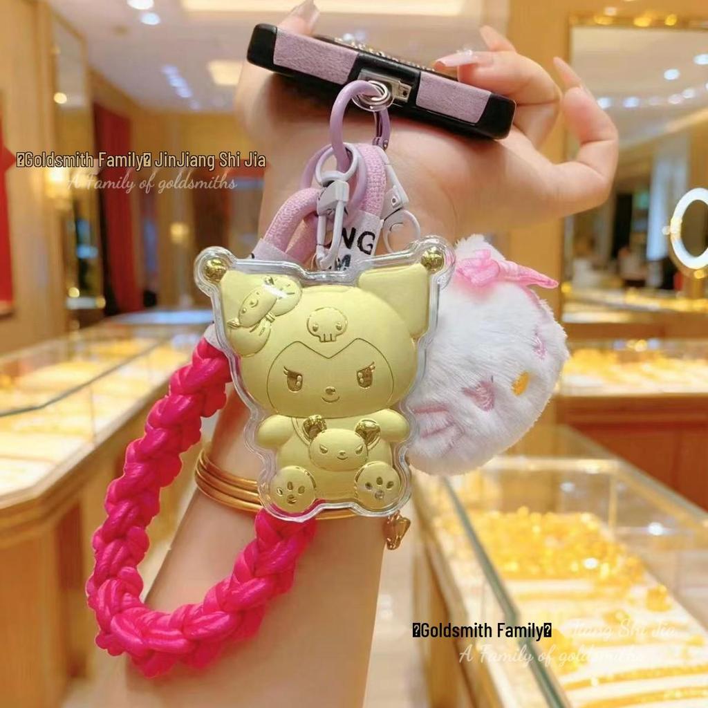 Кулон-брелок Пегас из золота 999 пробы - Подарок в стиле принцессы