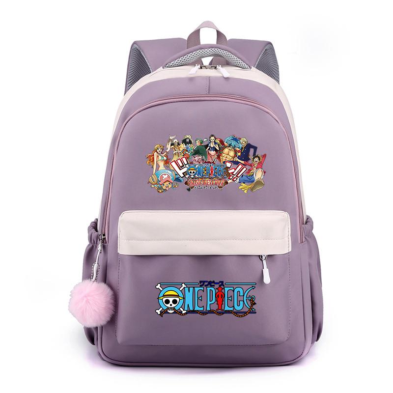 Anime Backpack Children Girls Boy Schoolbag Kawaii Kids Gift Women Travel Bags Teen Student Back To School Rucksack