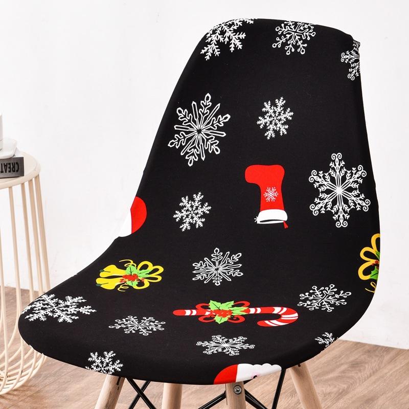 Эластичный чехол на стул, Чехол на стул Eames с принтом, Эластичный чехол на стул для отеля/кухни, Чехол на стул с принтом