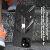 HotFire IPhone 13 Case, IPhone 13 Protective Cover, Electroplated Shockproof Full Camera Protection Magnetic Transparent Case - Shining Silver