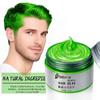 100ML Disposable Hair Dye Cream Colorful Natural Plants Washable Safe Men Women Unisex Temporary Hair Coloring Wax Instant Hairstyle Color Clay Gel