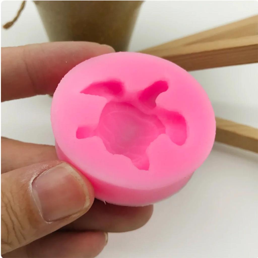 Мягкая силиконовая форма для помадки, милая милая форма морской черепахи, тема океана, помадка для украшения торта, форма для жевательной пасты, шоколада, искусство из смолы