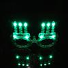 LED Light Up Glasses Glowing Birthday Cake Glasses Frame for Kids Adults Birthday Halloween Christmas Holiday Parties