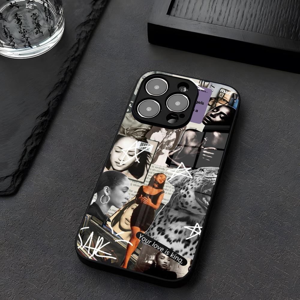 Чехол для телефона Singer S-Sade Love Deluxe Стекло Для IPhone 12 17 15 14 13 16 11 Pro XS Max Plus Mini X XR E2020 Закаленное Coque