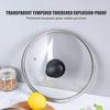 20/22/24 Cm Diameter Pot Lid Heat Resistant Pot Cover Kitchen Supply For Family Friends Neighbors Gift 2025