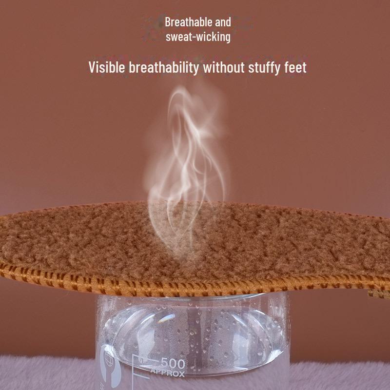 Зимние стельки из шерсти альпаки с бархатным наполнителем — теплые, впитывающие пот и удобные для занятий спортом