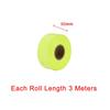 1/3/5Pcs Reflective Warning Tape Self-Adhesive Fabric Sticker for Clothing Helmet Safety ,Bag, Running Safety