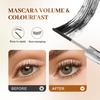 1/2Pcs 4g Women Mascara Waterproof Long Lasting Non-smudged Fast Dry Lengthening Thickening Curling Eyelashes Cream Eye Makeup Tool