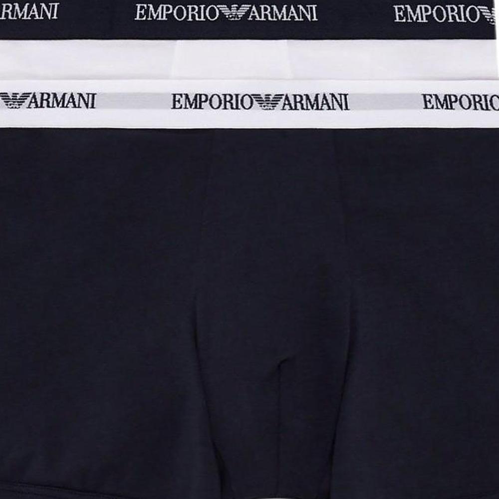 Emporio Armani Боксеры с логотипом Letter Core 2 шт. Мужское нижнее белье 111268-CC717-10410