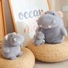 Cute Simulation Little Hippo Doll Plush Toy Fat Hippo Doll Children Sleeping Company Soothing Doll