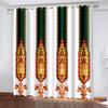 Роскошные шторы Saba Telet Design в эфиопском эритрейском стиле из 2 панелей, фильтрующие свет, для гостиной, спальни, кухни, оконной драпировки