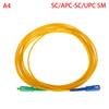 Кабель оптический патч-корд Simplex Ftth Sm одномодовый Apc Upc Upc Upc 1/2/3/5M Оптический патч-корд
