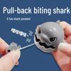 Брелок-подвеска Рыба-акула в стиле Douyin – Креативный подарок для снятия стресса, кусание зубами, веревочка