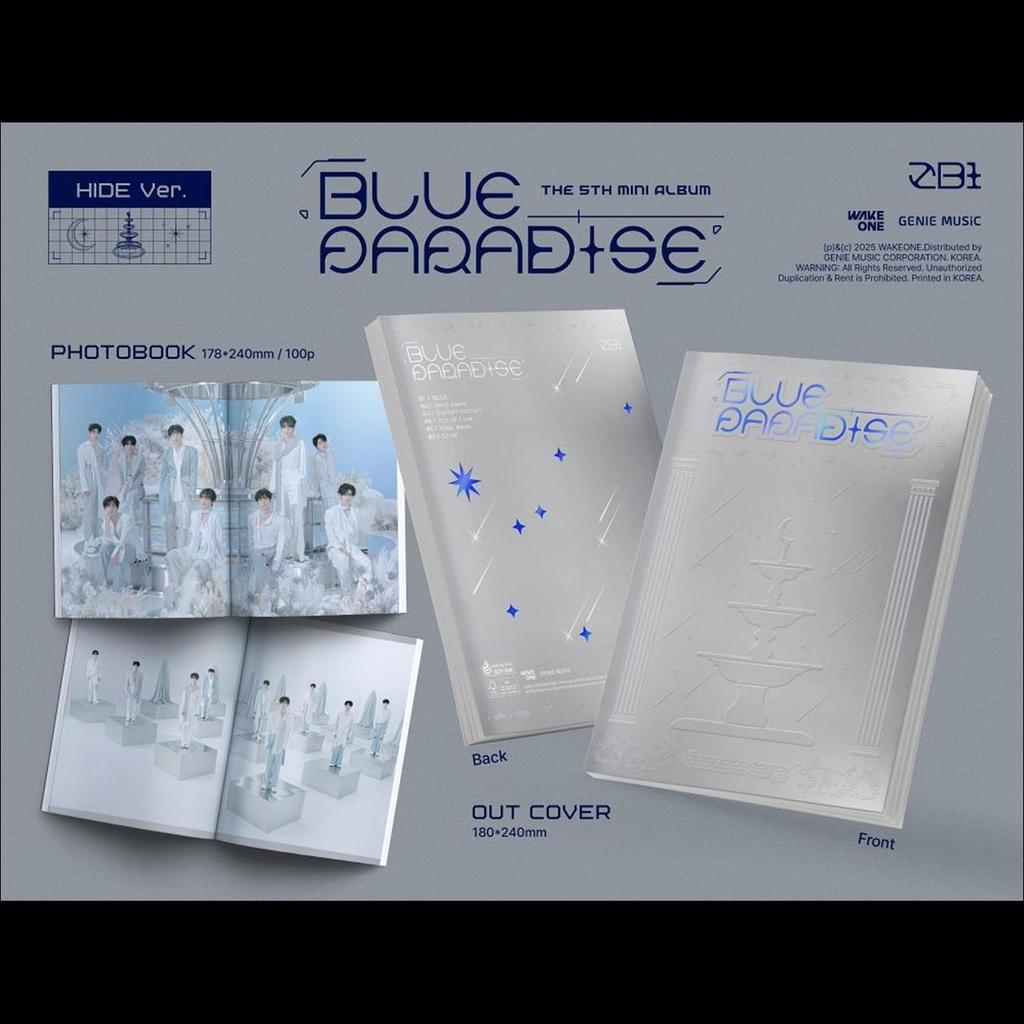 ZEROBASEONE BLUE PARADISE_Версия фотокниги. / 5-й мини-альбом