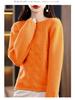 Women's One-Shoulder Wool Sweater: Loose Knit Pullover for Autumn/Winter