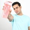 Fitness Mantra® Классический шейкер 700 мл для мужчин и женщин [Объем 700 мл (Детский розовый, 700 мл)
