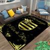 1pc Rangers FC Printed Chair Rug for Home Office Use, Living Room Kitchen Game Room Area Carpet