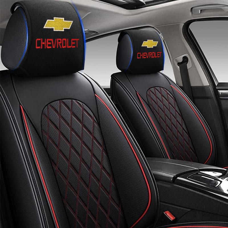 AABHJ1 1/2Pc Car Set Car Head Neck Rest Pillow Headrest Pillow Pad for Chevrolet Cruze Malibu Sail Trax AVEO Lova Spark Captiva Equinox