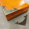 Wooden  Box Jewelry Box Flower Pattern Corner Foot Corner Brackets Protect Cover Corner Protector
