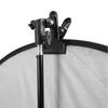 1/4 3/8 Screw Reflector Clamp Clip Swivel Adapter Multiple Angle Light Stand Attachment Professional Adjustment Reflector Holder