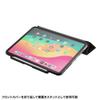 SANWA SUPPLY Чехол для iPad Pro с карманом для хранения стилуса 11 дюймов (М4/2024) (PDA-IPAD1714BK3)