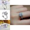Elegant Fashion Brand Women Jewelry Wedding Engagement Ring With Timeless Design