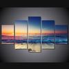 HD печатный закат пляжный пейзаж картина на холсте печать декора комнаты печать плакат картина холст
