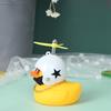 Car Bicycle Decorate Lovely Small Yellow Duck With Sound Helmet Outdoor Sports