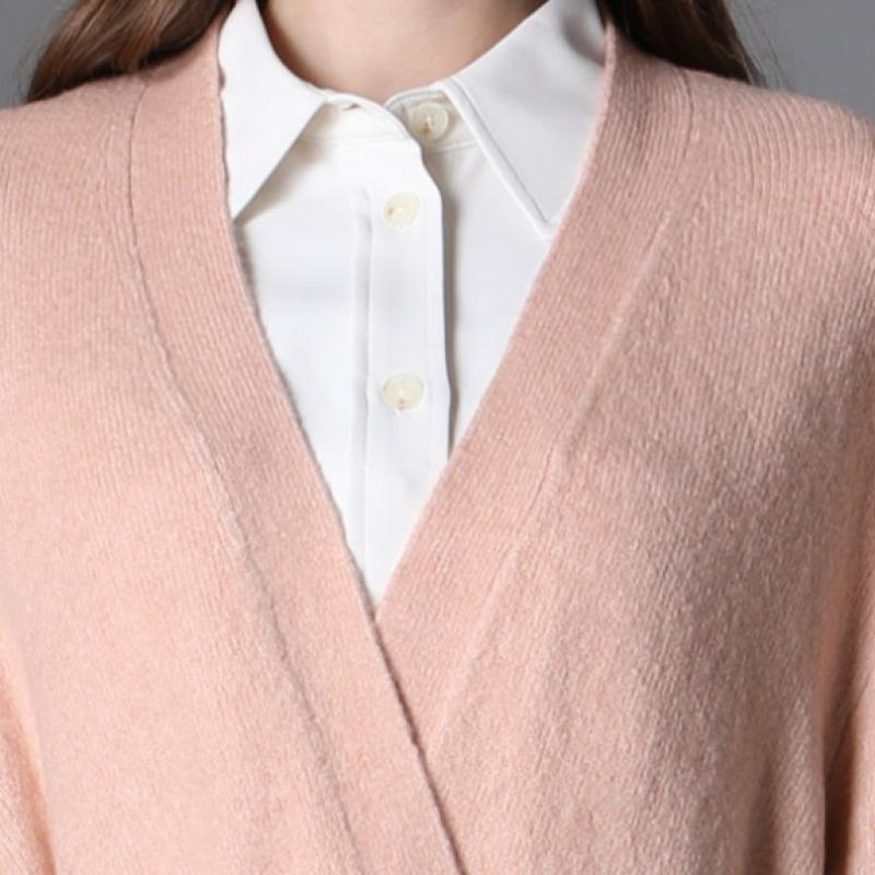  She S miSS Вязаный кардиган с V-образным вырезом и поясом