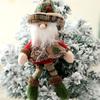 Sitting Christmas Plush Doll Hanging Decor Cartoon Merry Christmas Decoration  Home Xmas Decor
