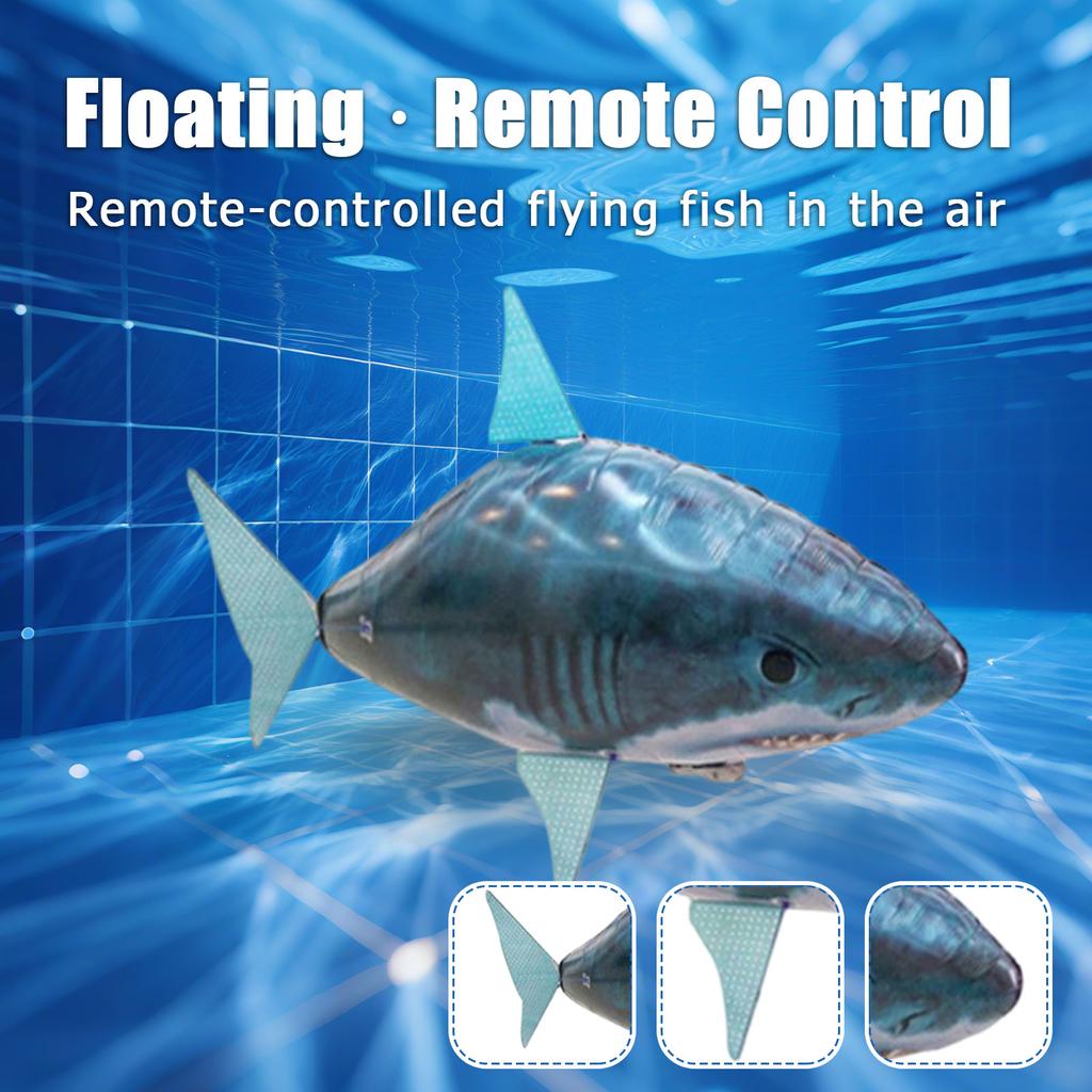 Cartoon Remote-Controlled Inflatable Floating Fish - Inflatable /Clownfish For Wedding & Birthday Decorations, Inflatable Toy