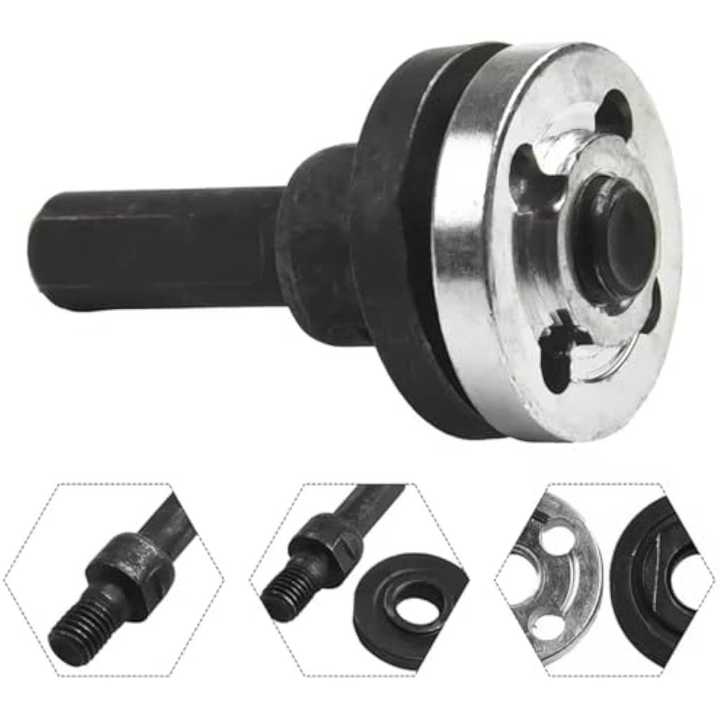 Angle Grinder Shaft Connecting Rod Connecting Rod Angle Grinder Adapter Multifunctional Adjustable Grinding Disc Fittings